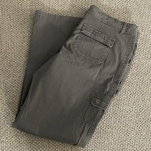 Brown Cargo Pants w/Stretch Sz 14A